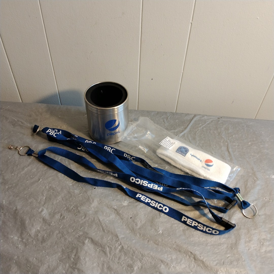 5pc Promotional Pepsi Lot Lanyards Pepsi Can Holder Headband - Etsy