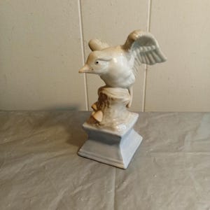 Ceramic Bird Figurine