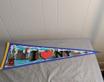 26,5 "Harmony Art Ich liebe New Yorker Wimpel-Souvenir, NY Skyline