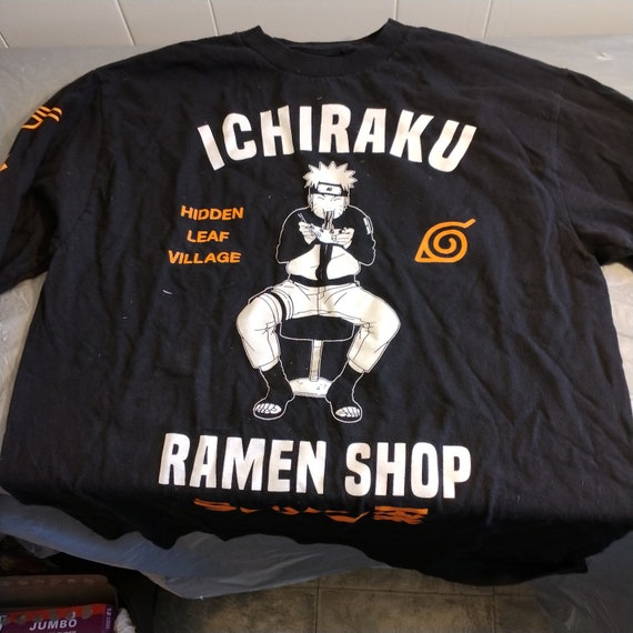 Vintage Ichiraku Ramen Shop T Shirt Med, Black T Shirt - Etsy