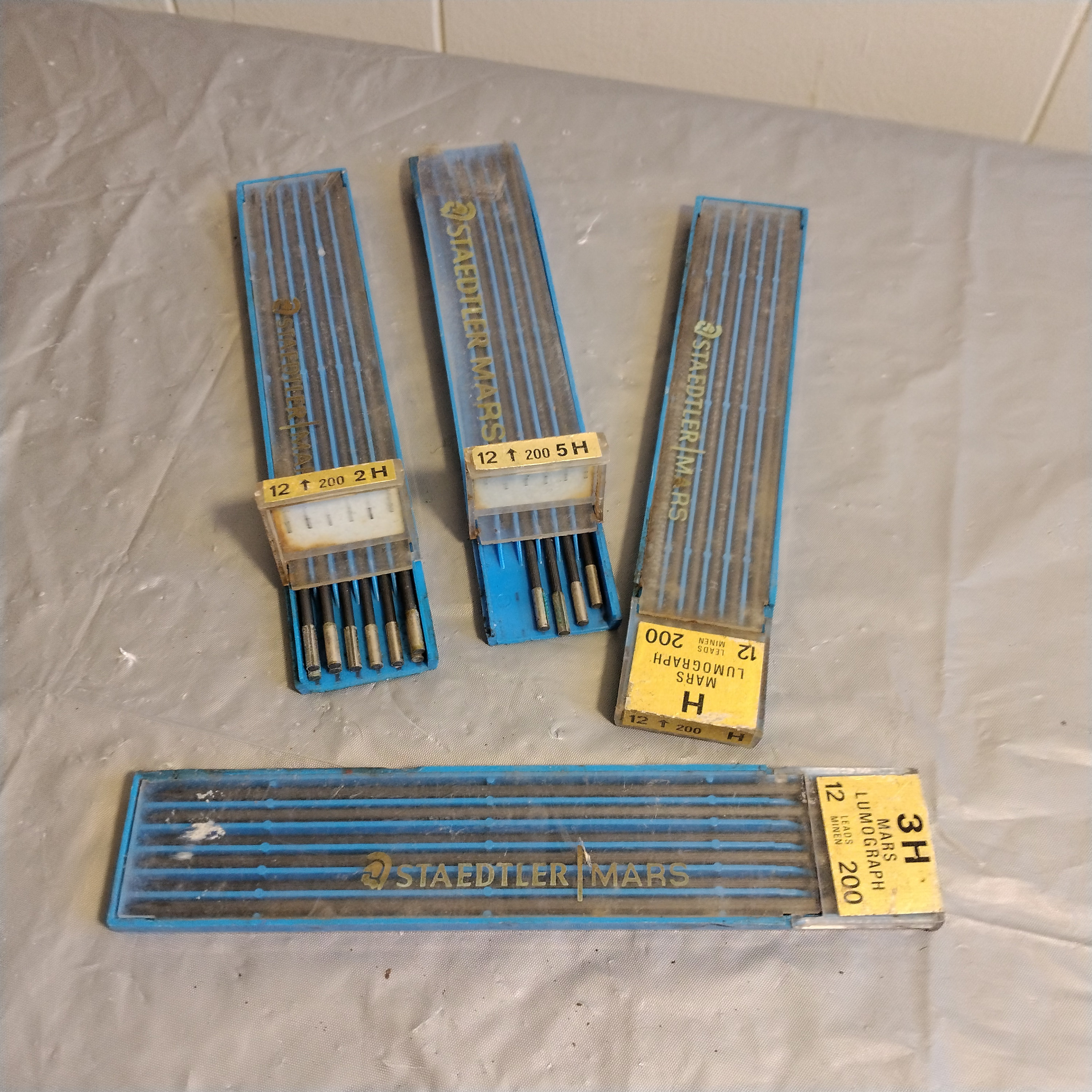4pc Vintage Staedtler Mars 700 Tuschezeichner Technical Pens - Etsy