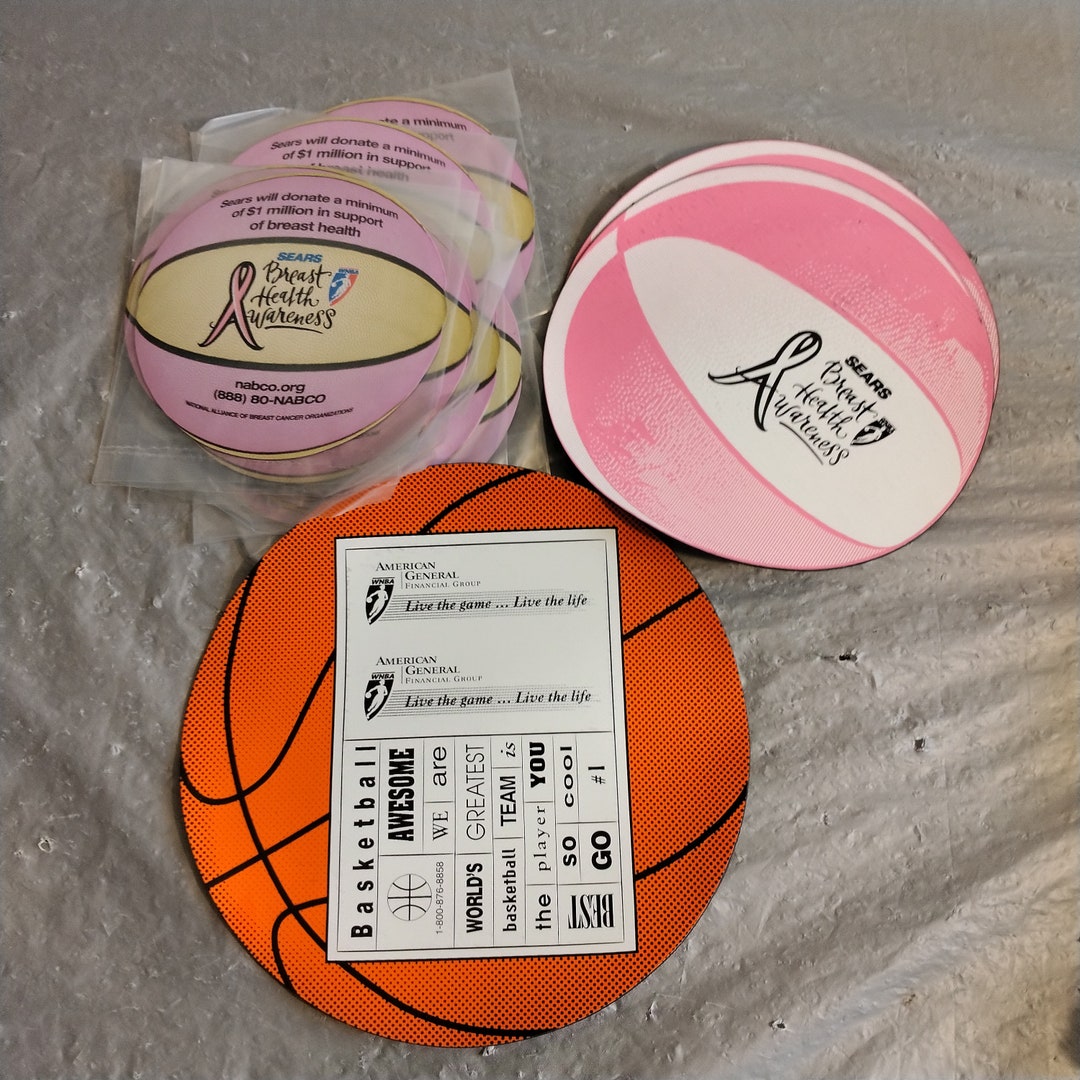 thumbnail image 2 of Lot Of 24 Large Basketball Magnets - 5.75 Inch Diameter - Free Shipping 2 of 3