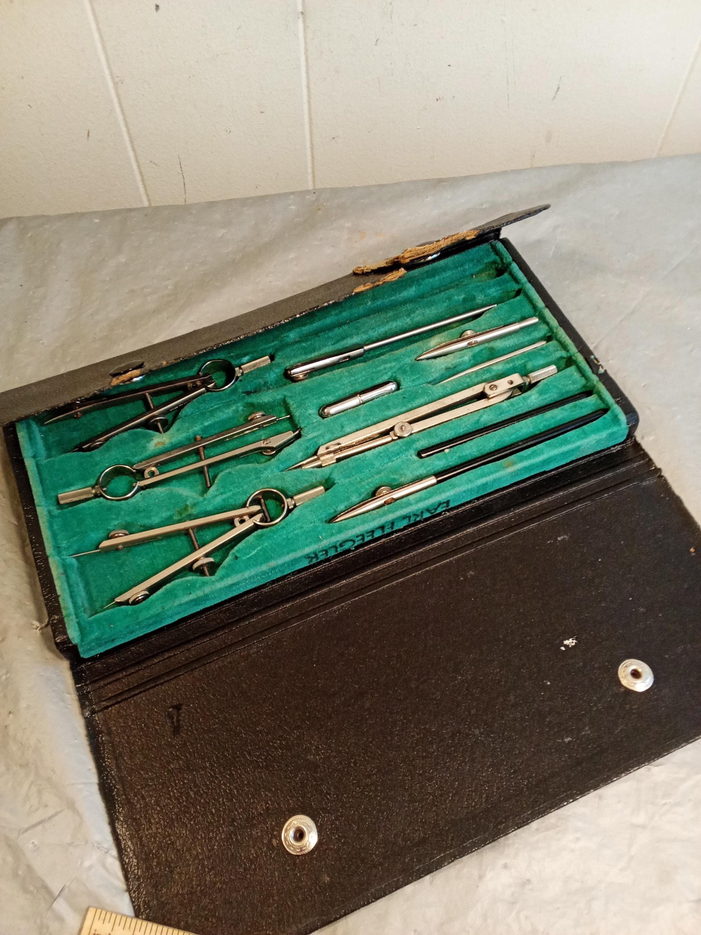 ドイツ製アンティークツール　GRANTO FEIN D.R.G.M Vintage German Drafting Tools - Etsy