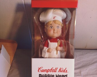 ヴィンテージ アフリカ系アメリカ人 キャンベル キッズ ボブルヘッド