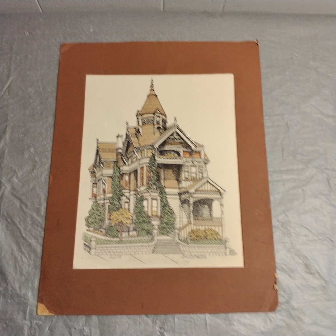 絵画 Hass Lillianthal House 1979 Don Davey 絵画 Hass Lillianthal House 1979 Don Davey Don Davey