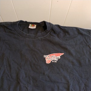 Vintage FOTL Red Wings Shoes Camiseta XXL