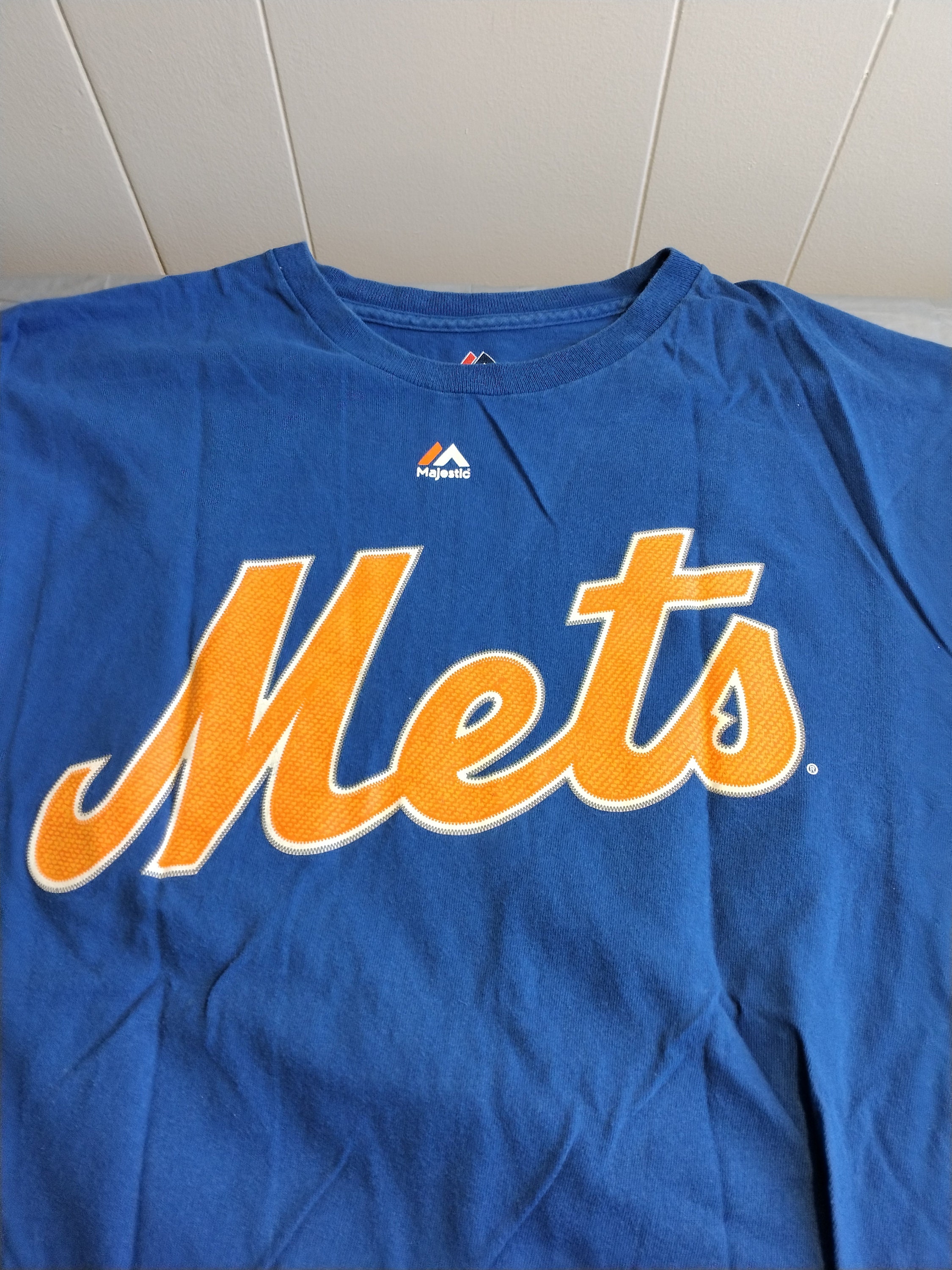 Majestic NY Mets Cespedes 52 T Shirt Large 