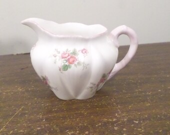 Vintage Shelley Rose Spray Creamer, Shelley Floral Creamer