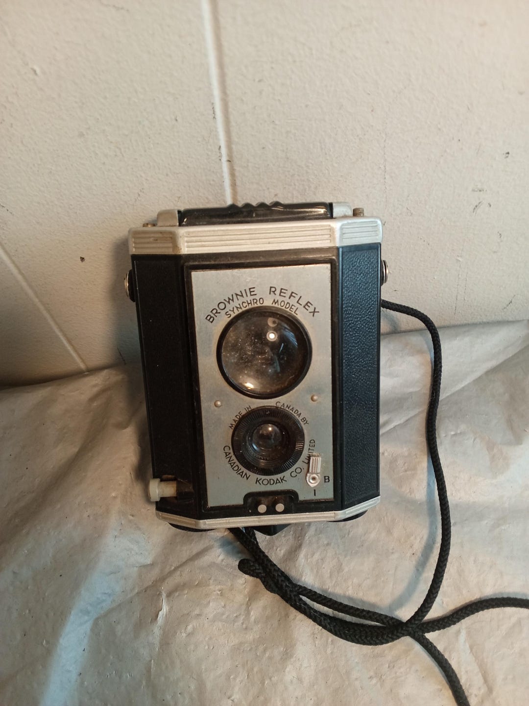 Vintage Kodak Brownie Camera, Brownie Reflex Synchro Model Camera