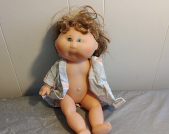 Vintage Cabbage Patch Kids Splashin Kinderpuppe, fester Körper