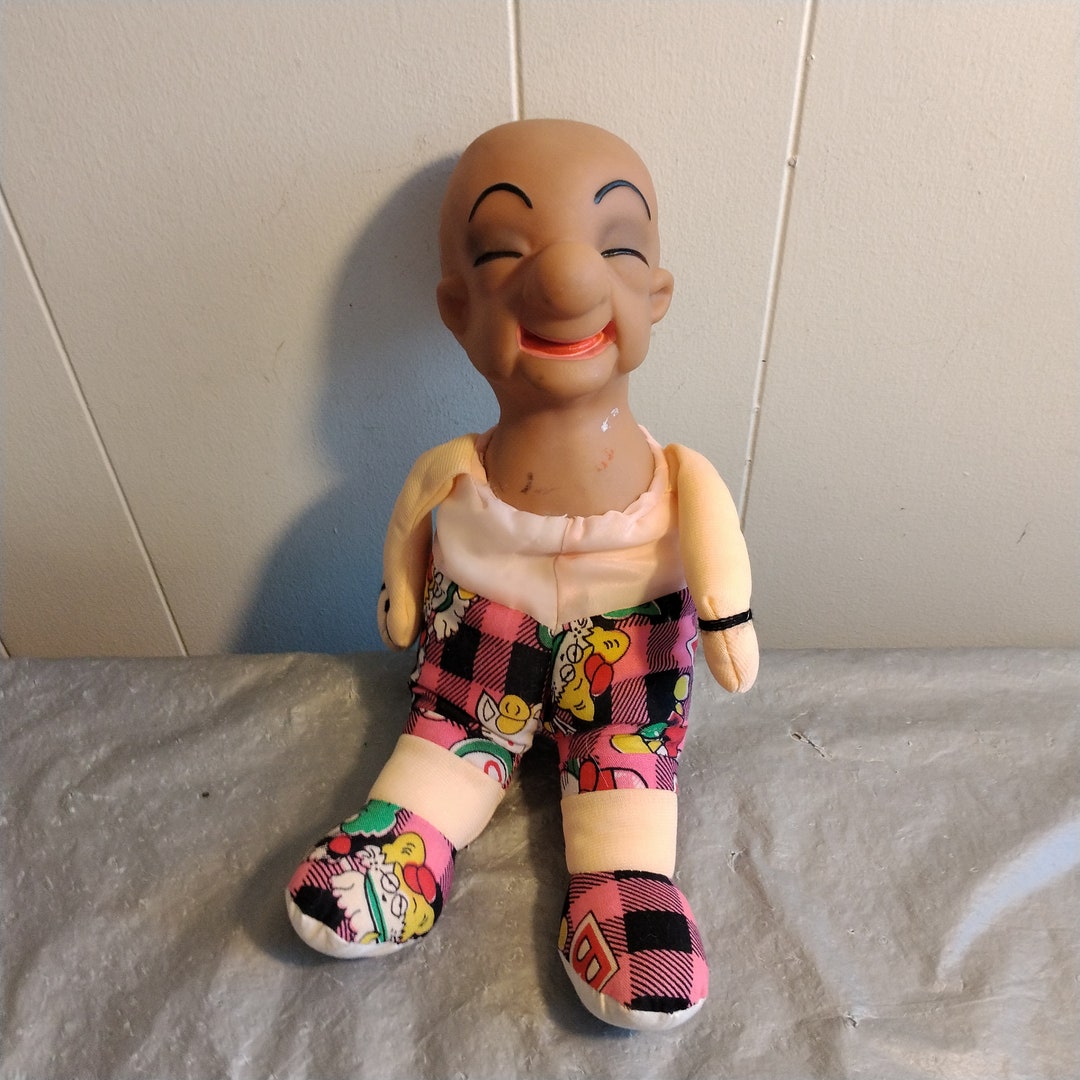 Vintage Mr Magoo Soft Doll - Etsy