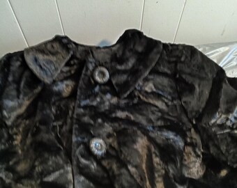 Women's Crushed Velvet Jacket Coat