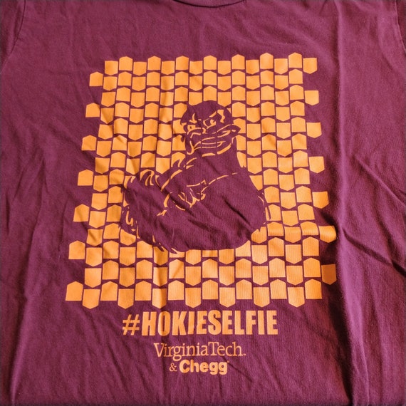 Vintage Virginia Tech T Shirt, Hokies Life XL - image 1