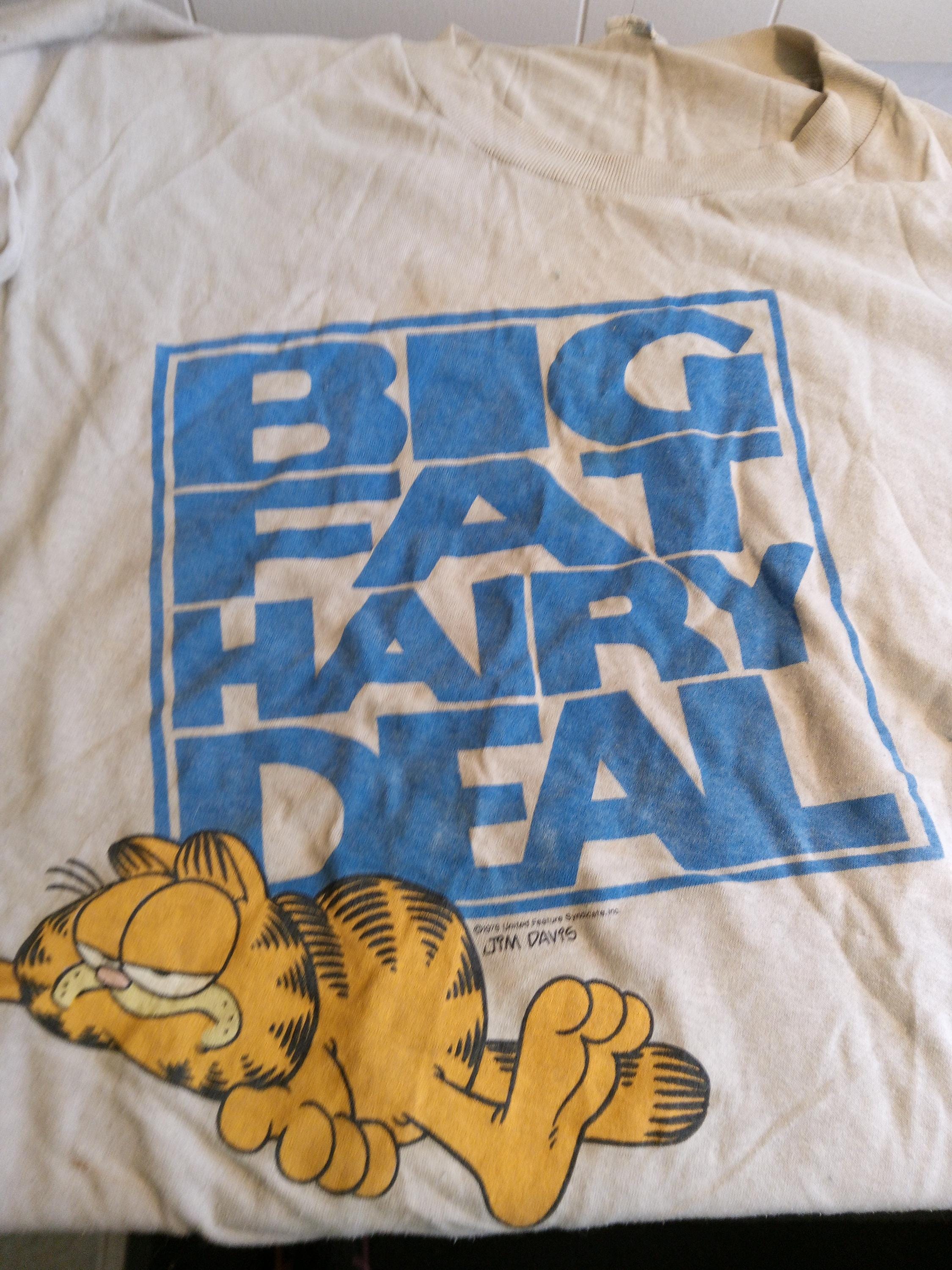 Vintage Big Fat Hairy Deal Garfield T Shirt