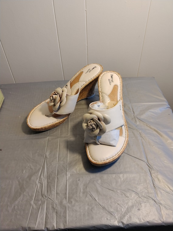 NOS Born Shoes, Sofie Wedge Sandals with Interchan