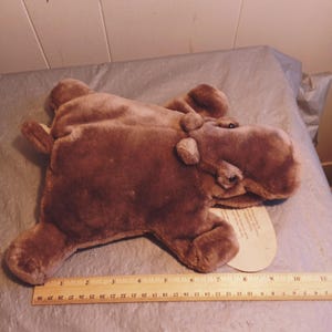 thumbnail image 2 of Folkmanis NCIS Bert The Farting Hippo Hand Puppet Plush Works - No Collar | #4595854527 2 of 10
