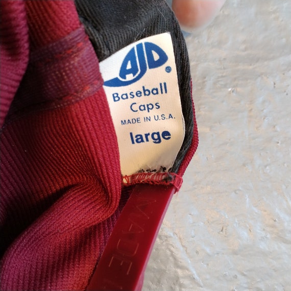 Vintage AJD Snapback Baseball Cap, United Steel W… - image 4