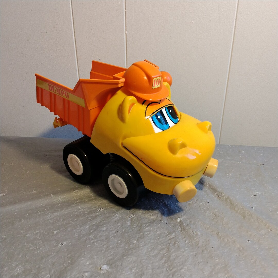 1985 Proll Toys Inc Hippo Dump Truck, Hippopotamus Toy Truck Etsy