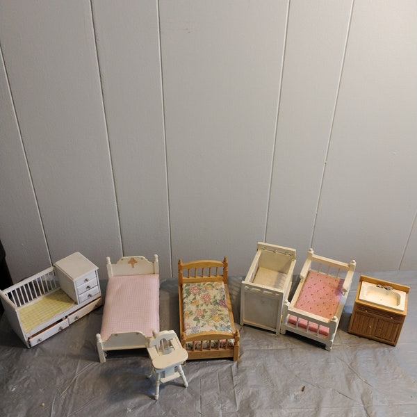 Dollhouse Furniture Vintage Etsy