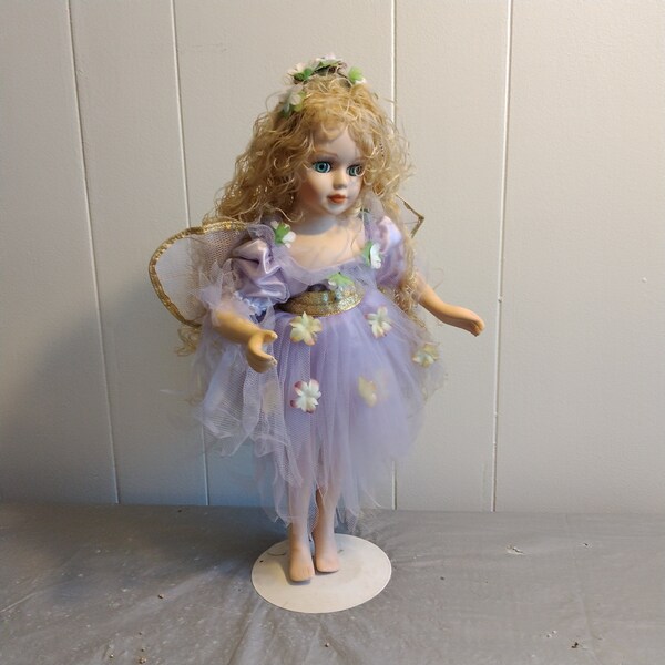 Porcelain Fairy Doll Etsy