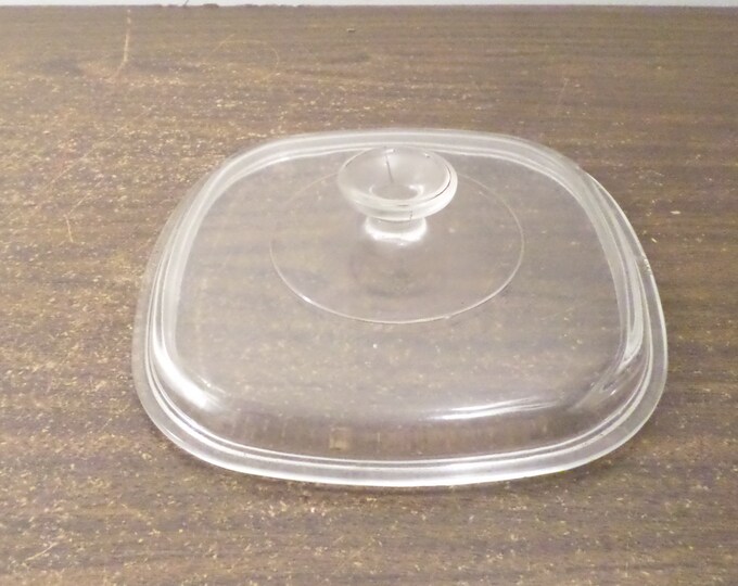 Vintage Pyrex Casserole Glass Lid A90, 13D Etsy