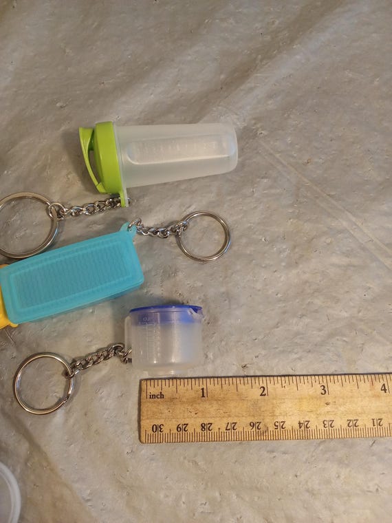 Tupperware Keychain Lot, Tupperware Refrigerator … - image 4