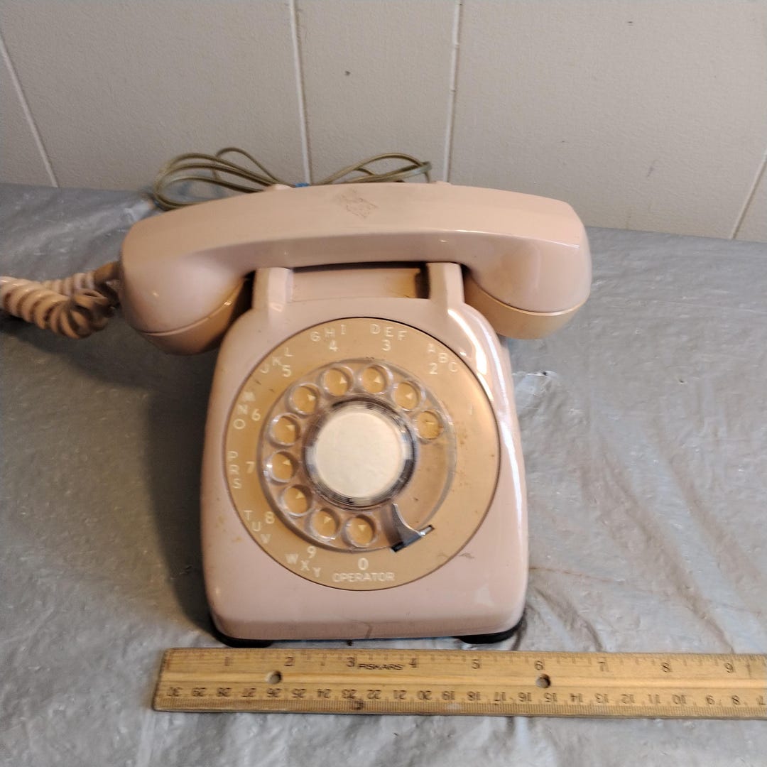 Vintage Automatic Electric Telephone Landline, Read Description Etsy