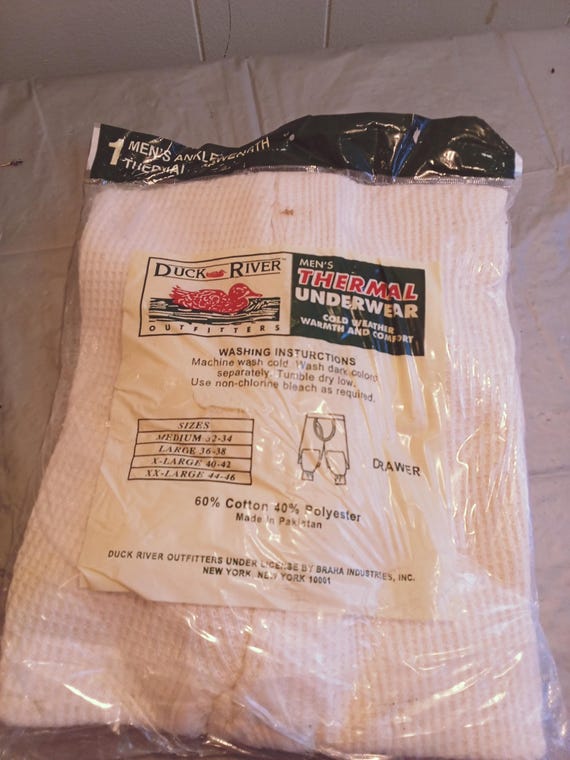 NOS  Duck River Thermal Underwear Medium