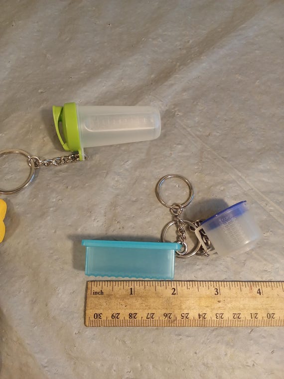 Tupperware Keychain Lot, Tupperware Refrigerator … - image 3