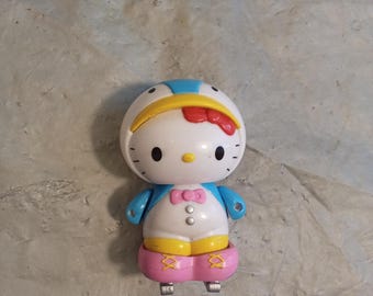 2001 Vintage Bandai Sanrio Ice Skating Dream World Hello Kitty