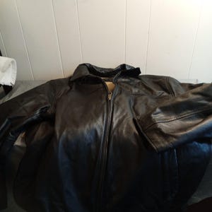 Dockers Leather Jacket - Etsy
