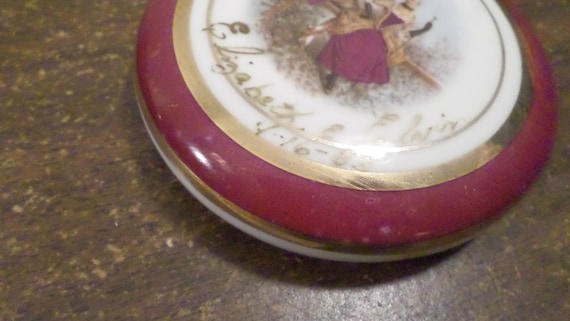 Vintage Covered Dresser Jar, Empress by Haruta Vi… - image 8