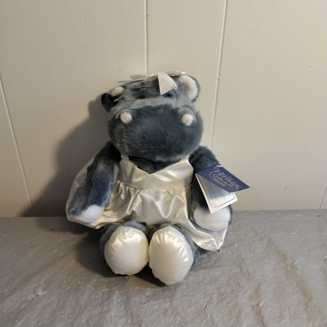 Heritage Collection Ganz Plush Ballerina Hippo Hippopotamus Etsy