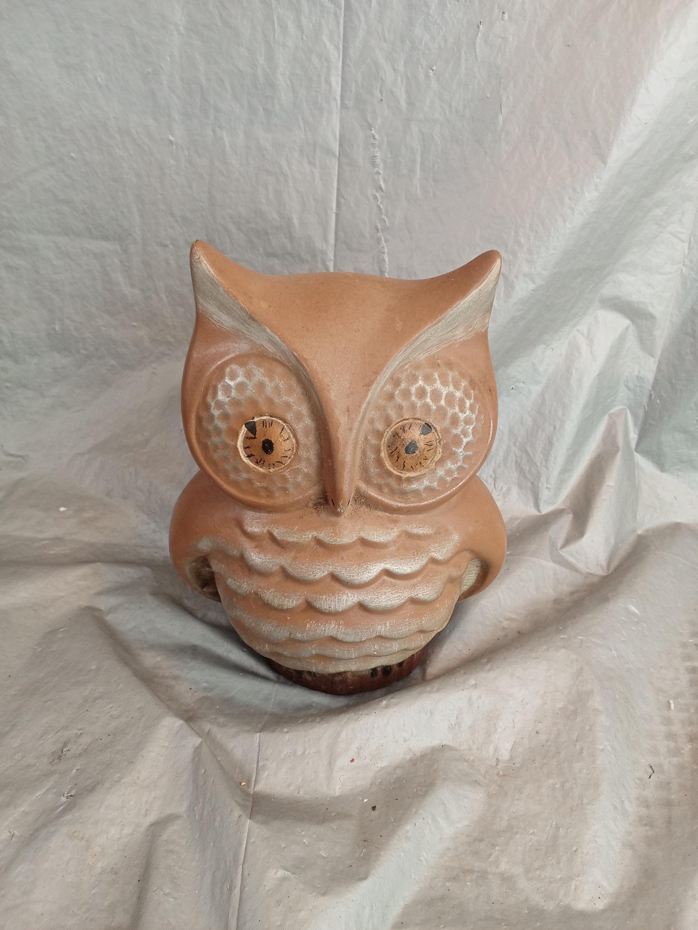 ヴィンテージ陶器製フクロウの置物 - Etsy 日本