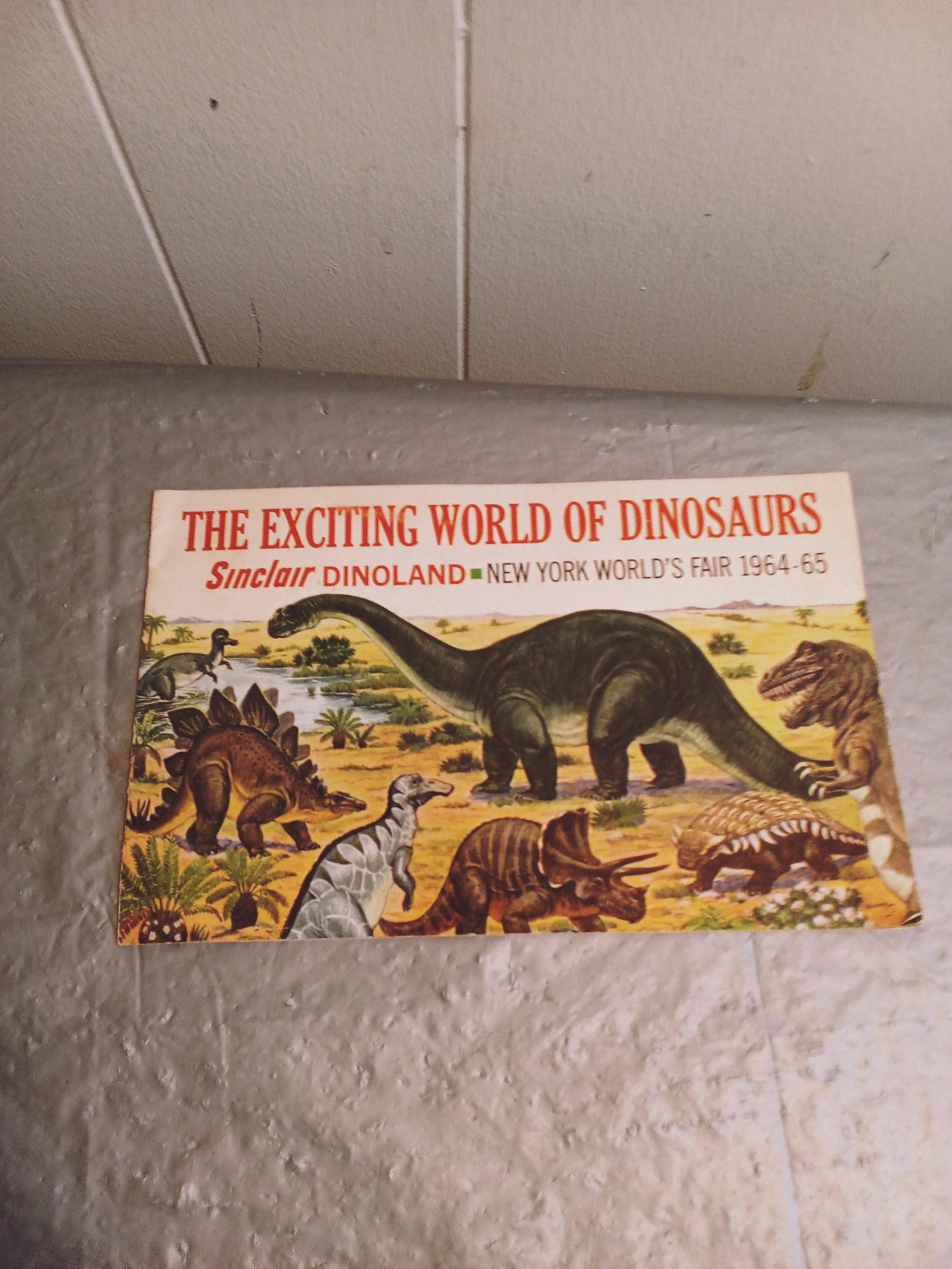 希少レアヴィンテージ1964年 宇宙探査 セット 6枚 1964-65 New York World's Fair World of Dinosaurs, Sinclair