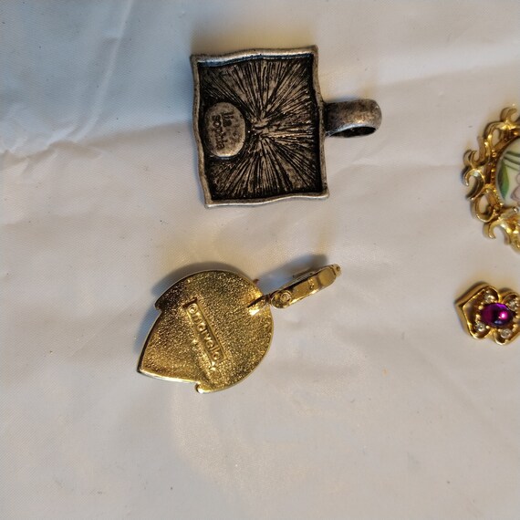 Vintage Necklace Pendant Lot, Lia Sophia Marvella… - image 6
