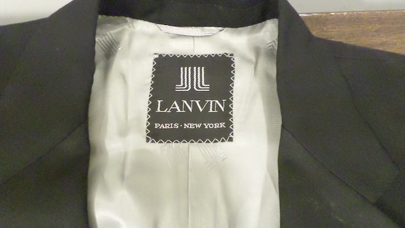 Vintage Lavin Black Tuxedo Jacket & Pants, Boyd's… - image 2