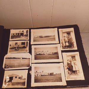 1940s Large Photo Albums with Family Photos, Black & White Photos Pictures