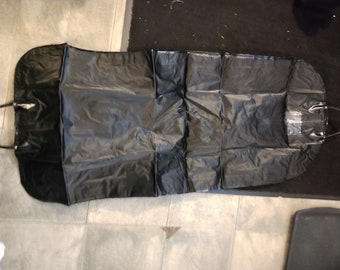 NOS Black Garment Bag, Travel Bag, Overnight Bag