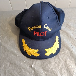 Vintage Princess Cruises Collection Panama Canal Pilot Baseball Cap