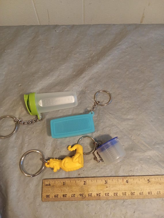 Tupperware Keychain Lot, Tupperware Refrigerator … - image 2