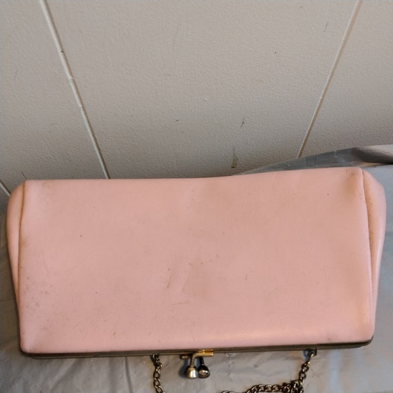Vintage Pink Handbag Evening bag - image 2