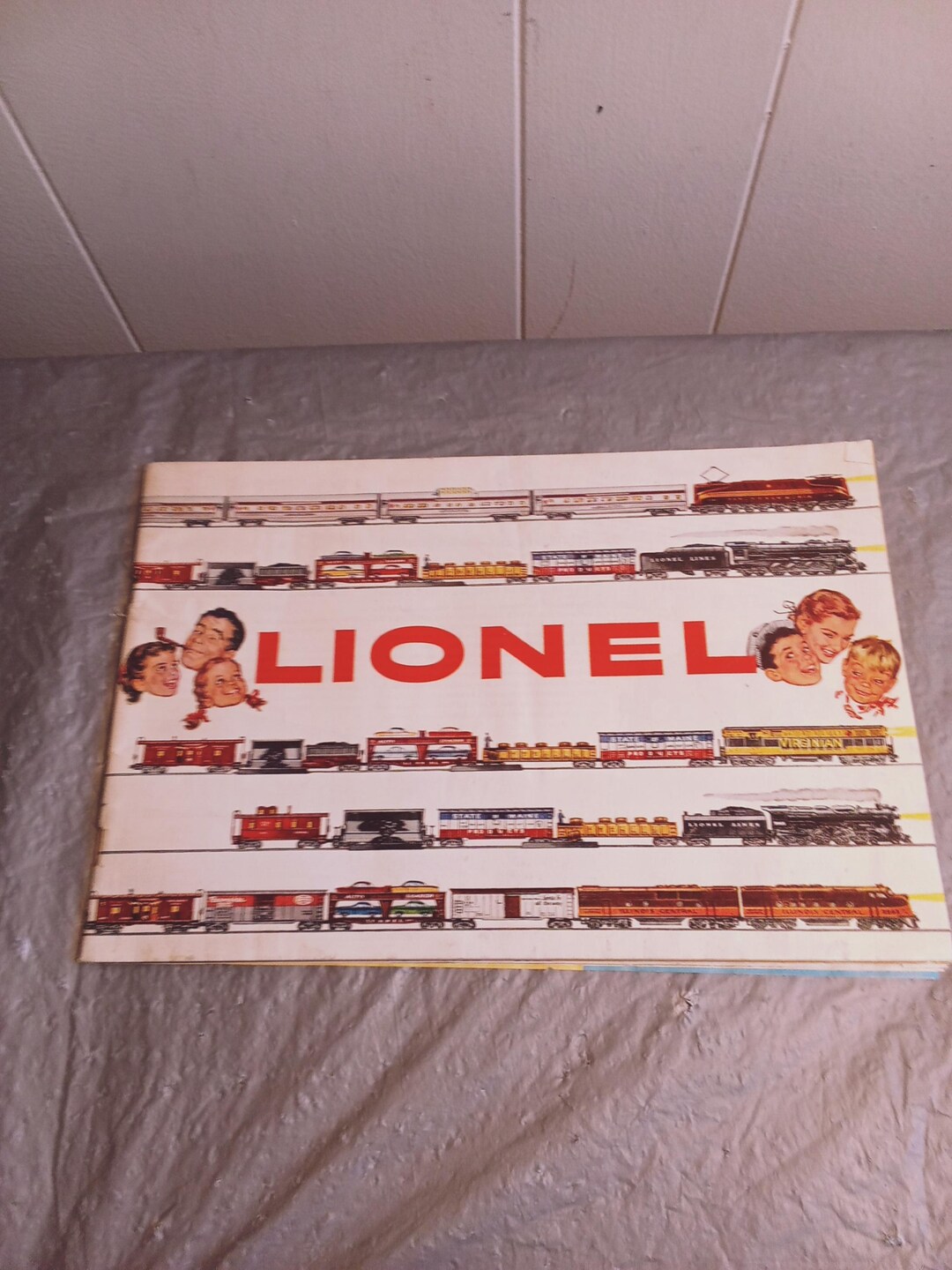 1950s Lionel Train Catalogue Etsy