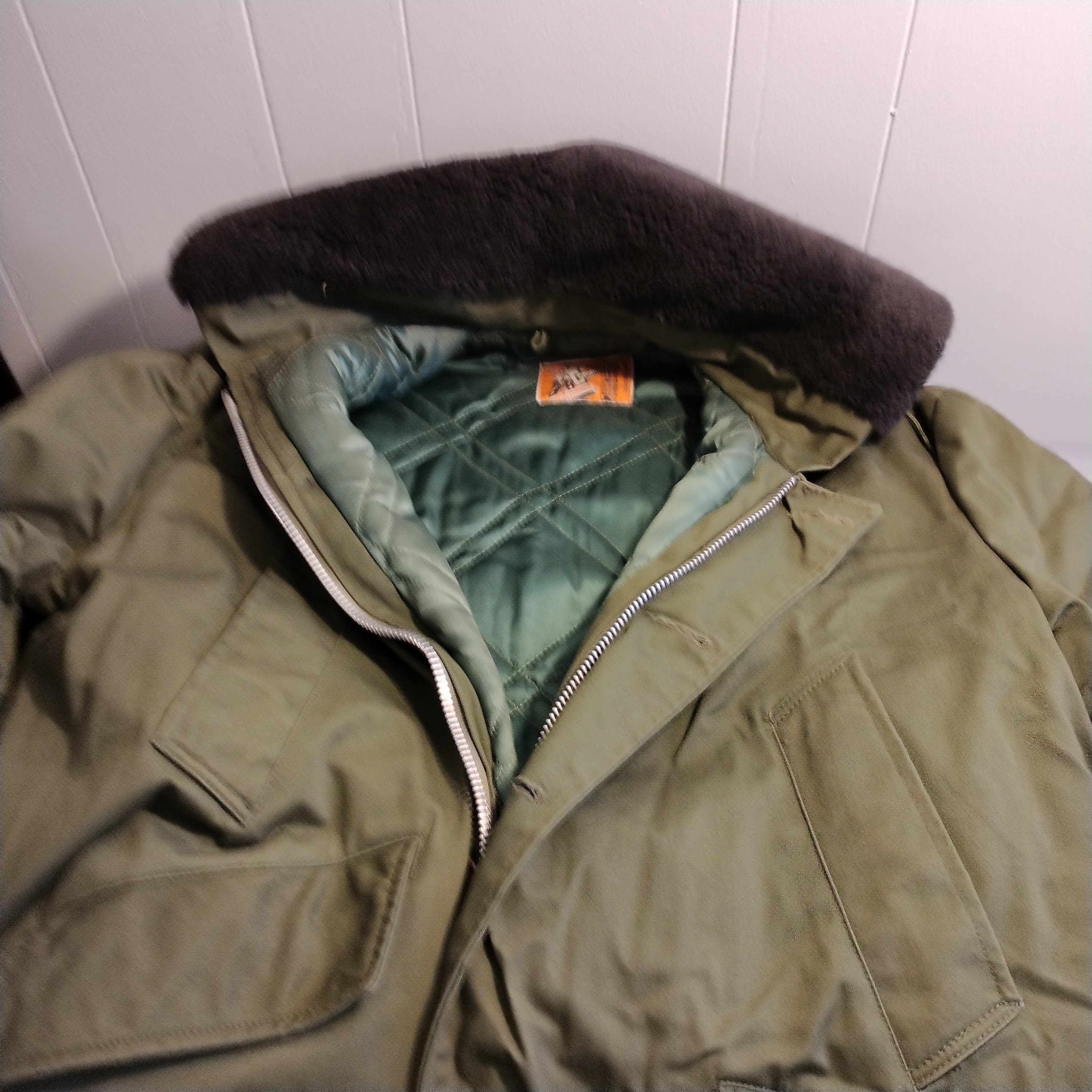 Vintage Commando Industrial Outerwear Coat, Mens Winter Coat Vintage Commando Industrial Outerwear Coat, Mens Winter Coat