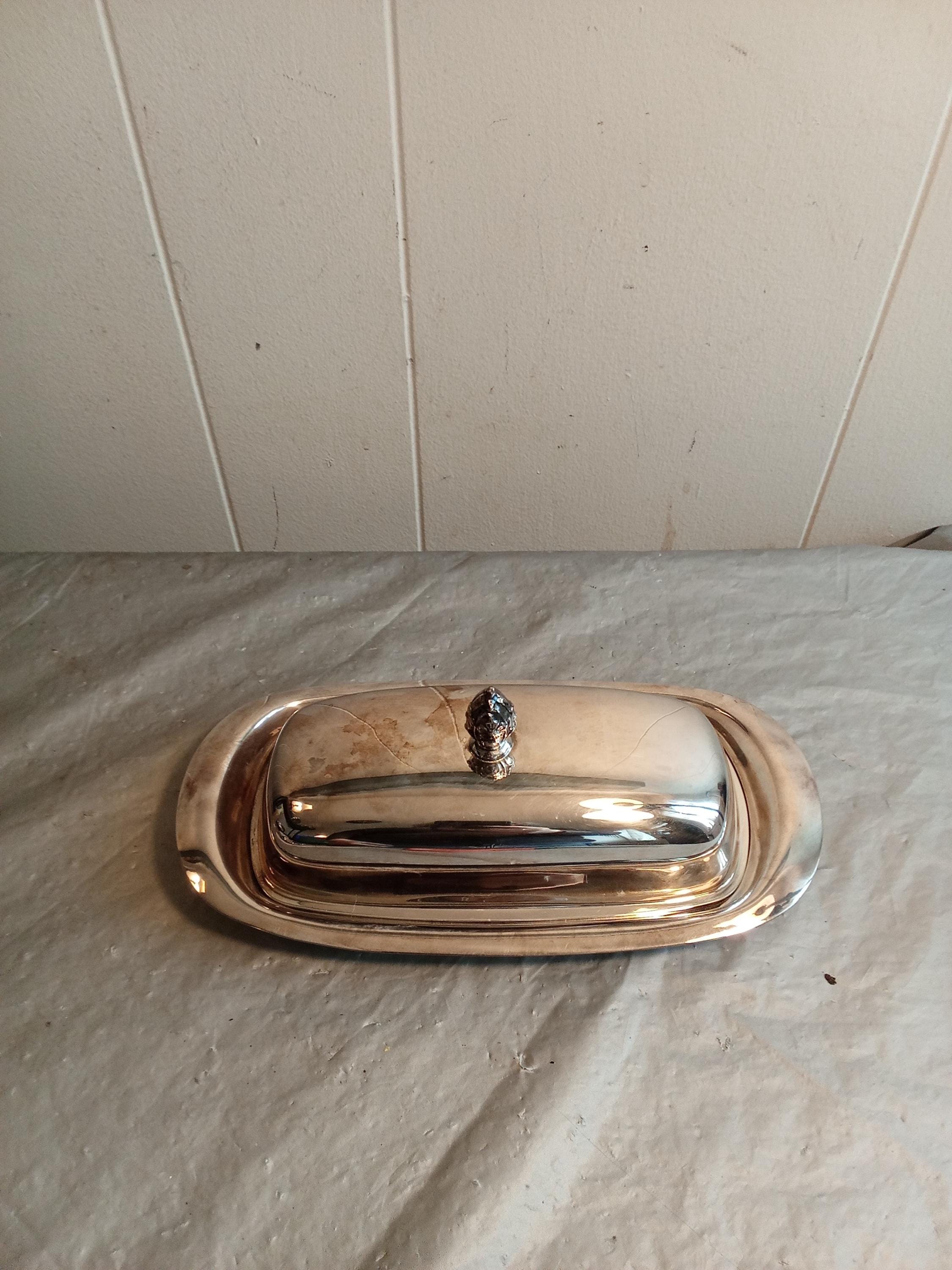 Fb Rogers Silver Butter Dish - Etsy