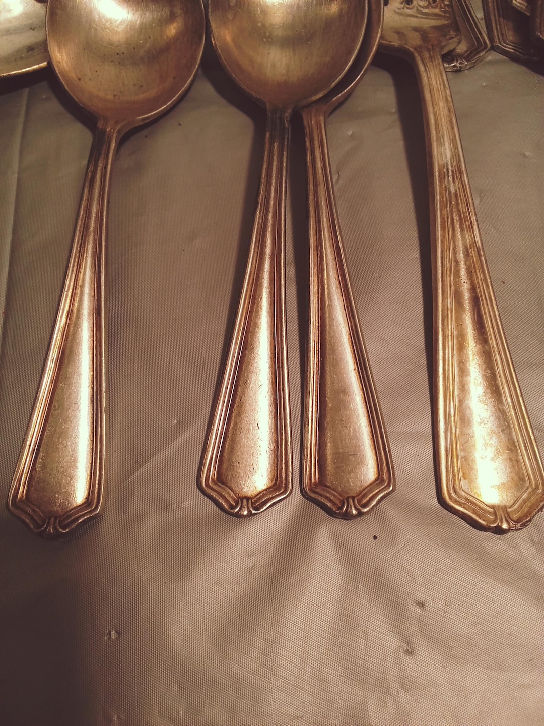 48pc International Silver Co XII Triple Plate Silverware Dinner