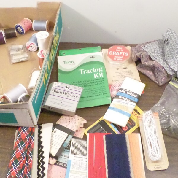 Sewing Notions Lot Etsy