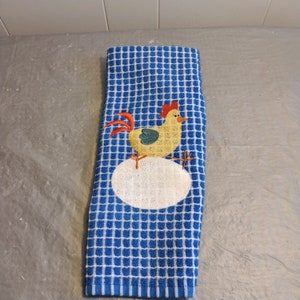 Chicken Rooster Kitchen Towel, Tea Towel