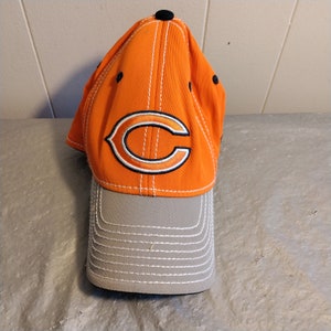 Vintage Chicago Bears Reebok Baseball Cap, Orange & Gray