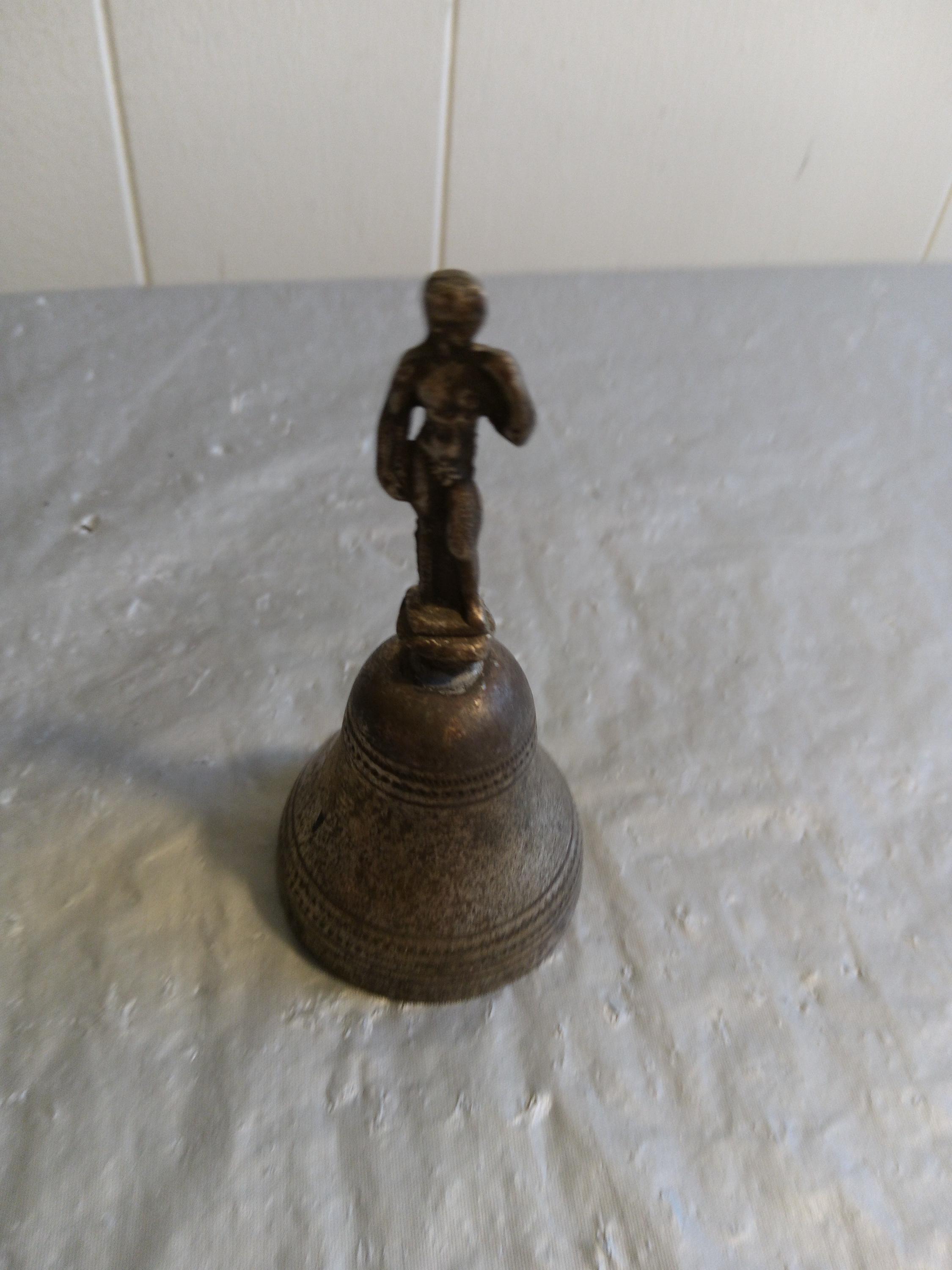 Vintage Metal Risque Nude Man Bell, Statue of David, Read Description ...